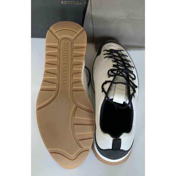 NIB $790 Bottega Veneta Men\'s Scar Tex White Sneakers 7 US (40 Euro) 609891 main image 5